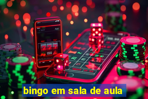 bingo em sala de aula